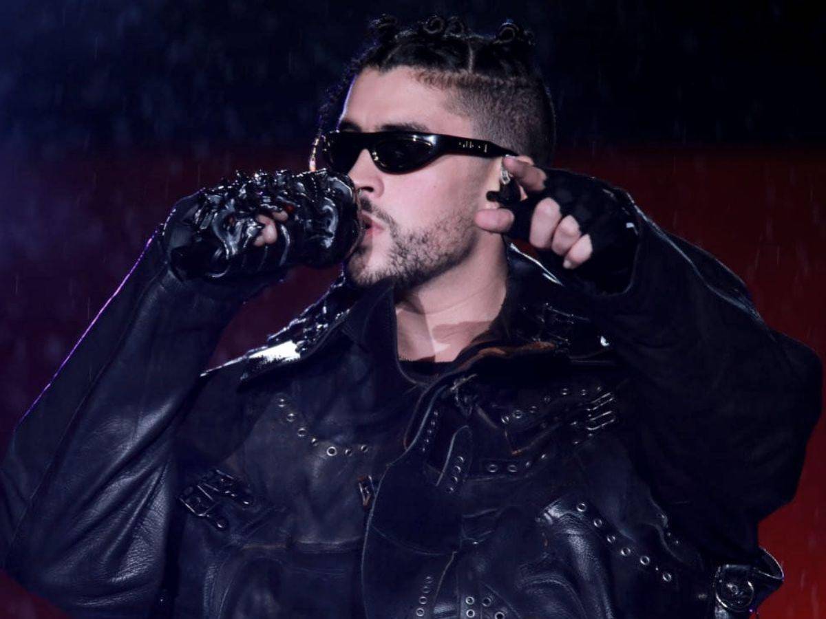 Bad Bunny celebra goles de Argentina ante Croacia en la semifinal del Mundial