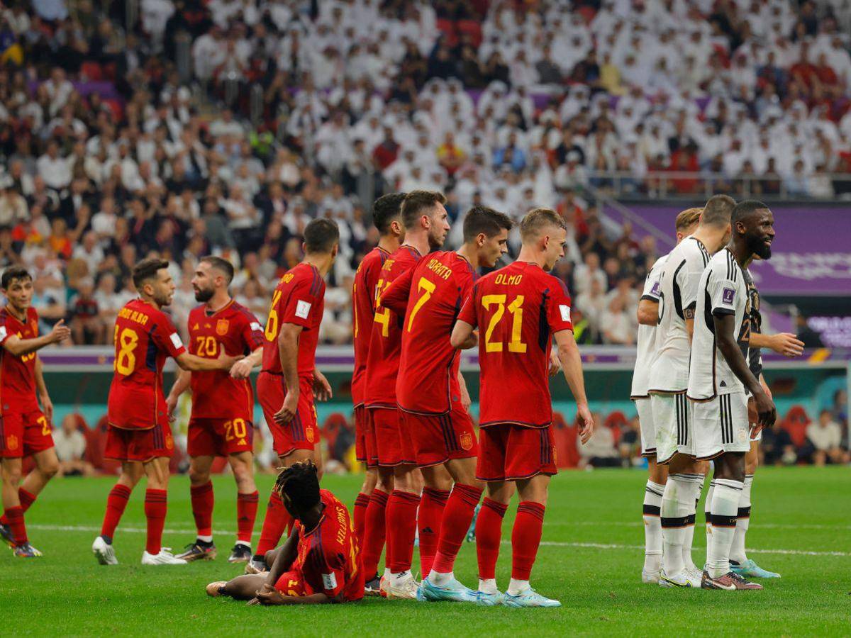 Alemania sale con vida ante España y descarta su temprana eliminación de Qatar 2022