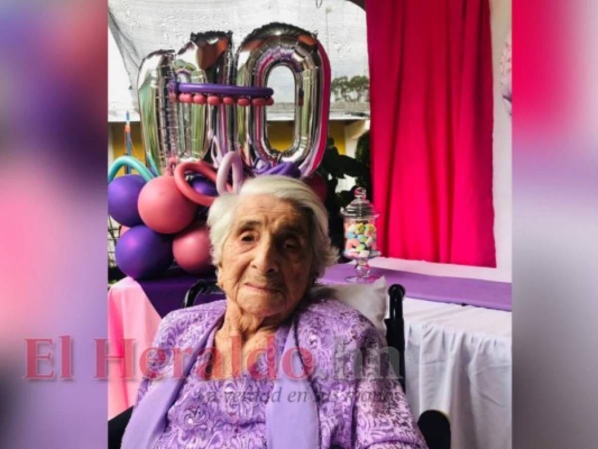 Martha Oliva, la hondureña que cumplió 110 años y venció el covid-19