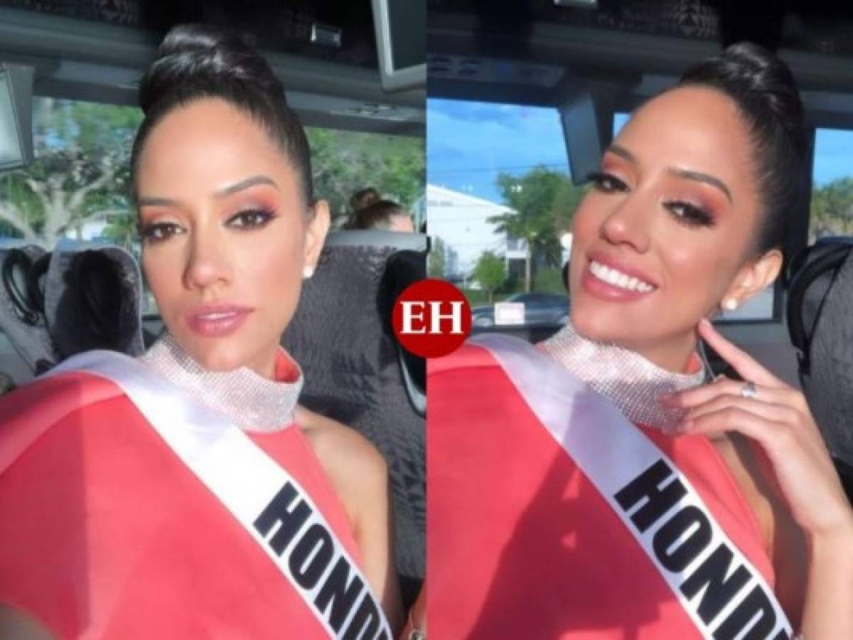 Cecilia Rossell, Miss Universo Honduras: 'Oren mucho por mí, hoy es un gran día'