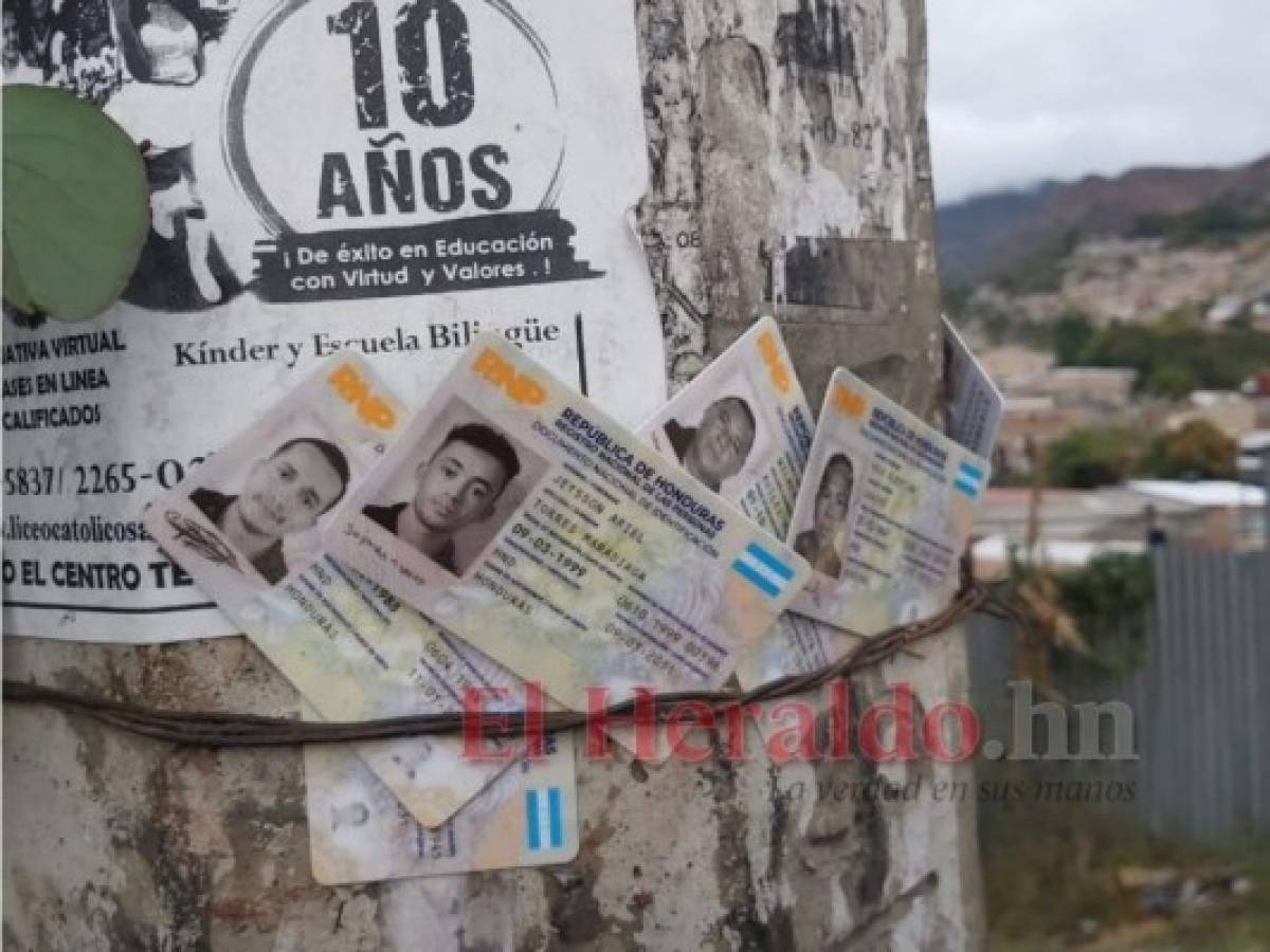 RNP inhabilita nuevas identidades halladas tiradas en El Carrizal