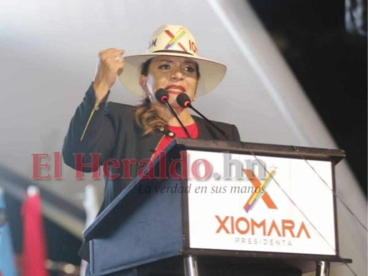 Xiomara Castro pide elecciones en paz, justas y transparentes