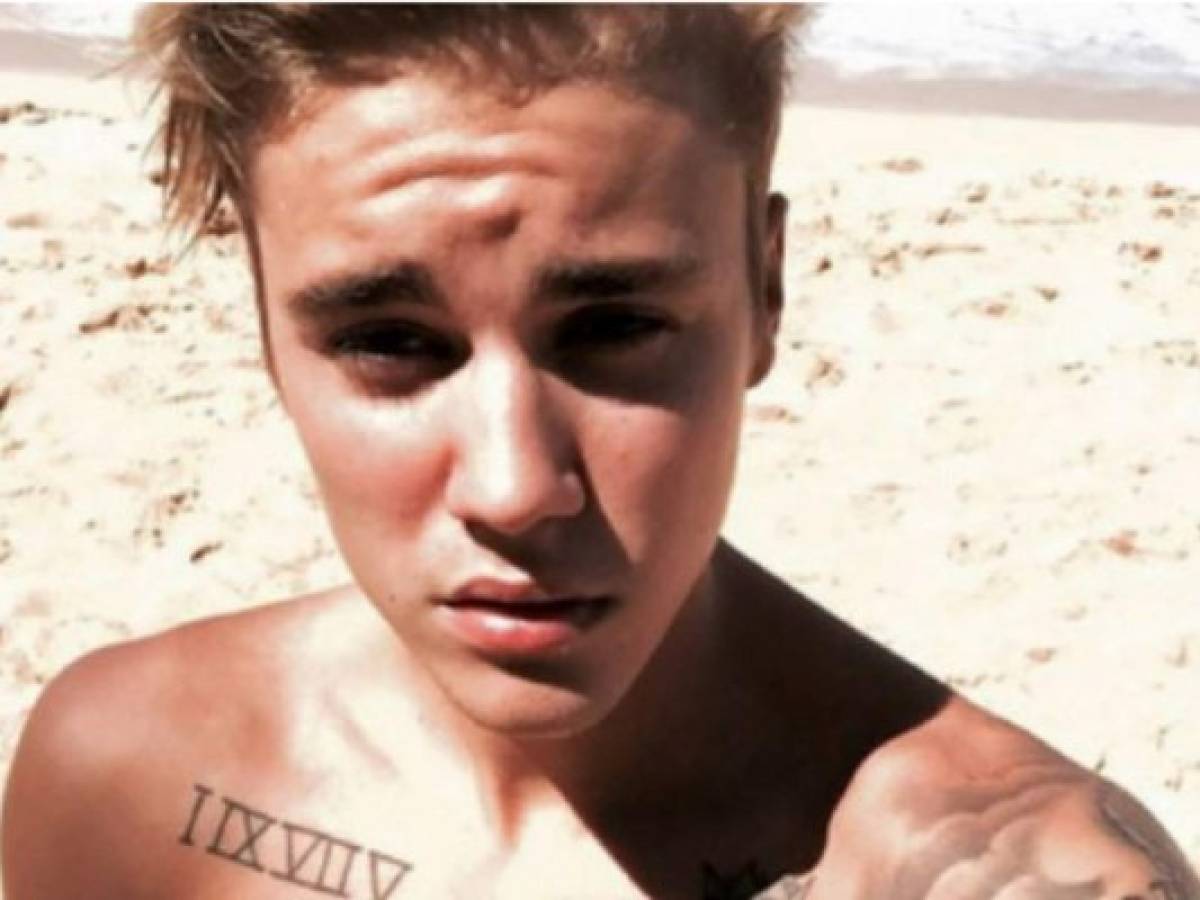 Los gigantes tatuajes de Justin Bieber sorprenden a sus fans