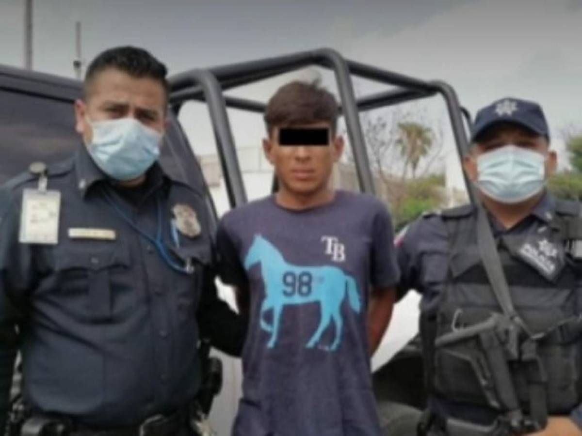 El hondureño fue remitido ante las autoridades competentes para deducir su responsabilidad en el delito. Foto: Cortesía