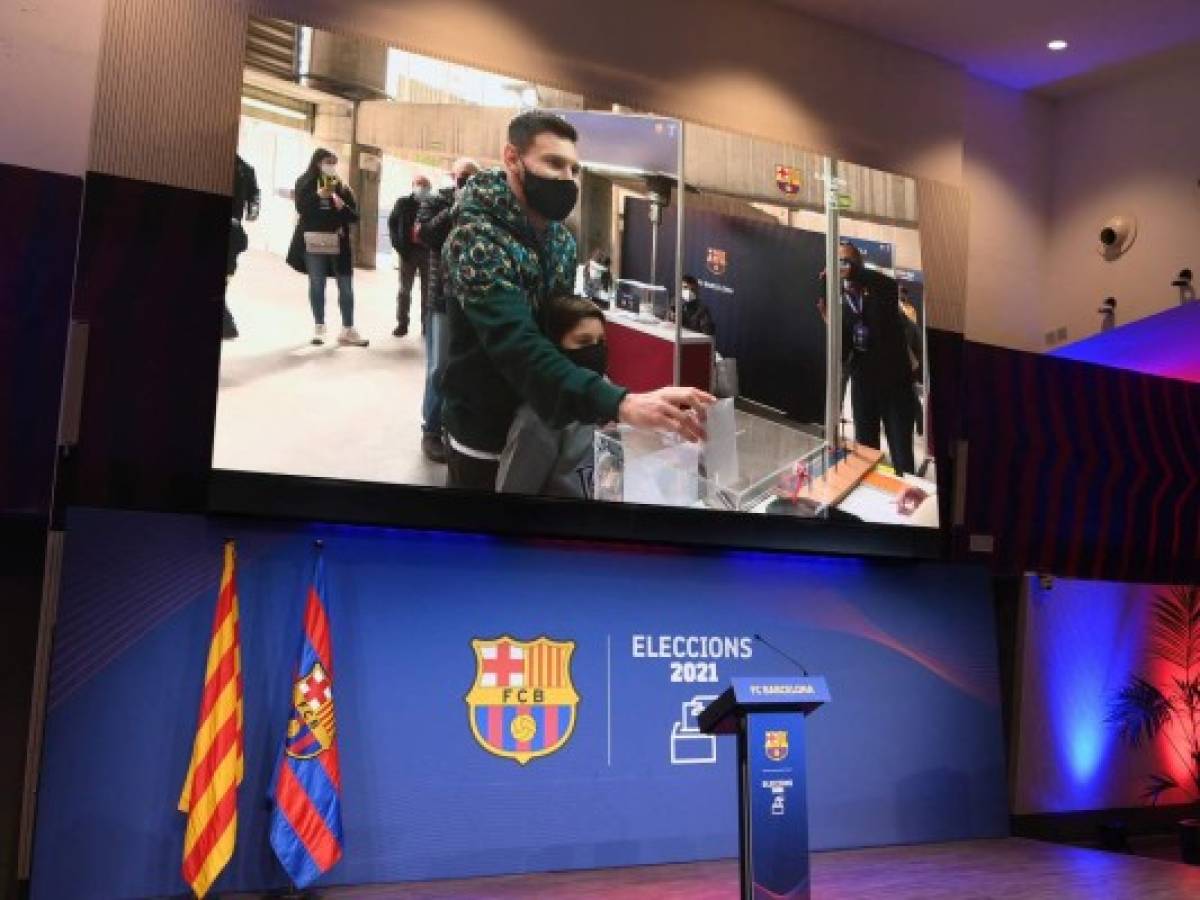 El voto de Messi renueva las esperanzas de los barcelonistas