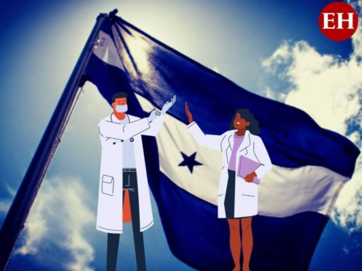 Doctores y enfermeras: El ejército de uniforme blanco que lucha contra el coronavirus en Honduras
