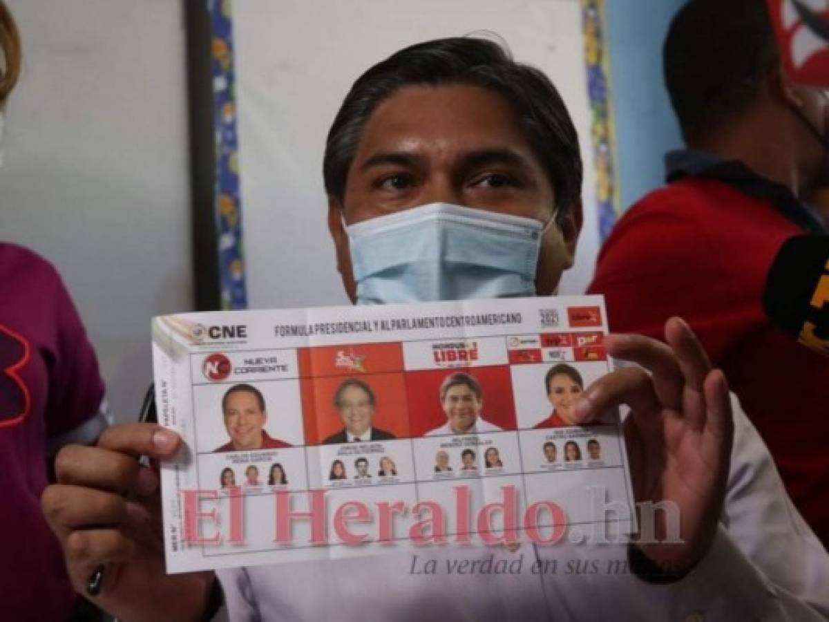 ¿A qué hora votaron los candidatos a la presidencia de Honduras?