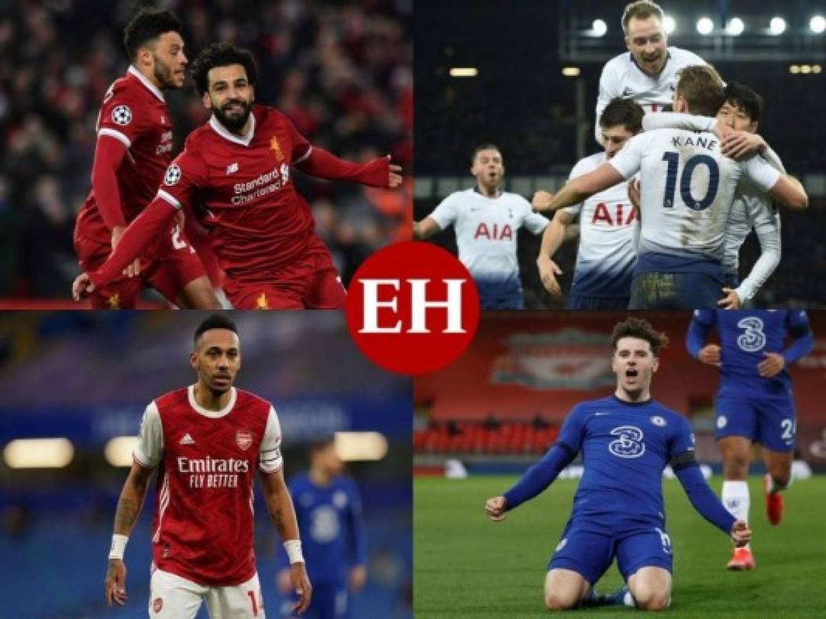 Chelsea, Liverpool, Arsenal y Tottenham, en semifinales de Copa de la Liga para suceder al City  