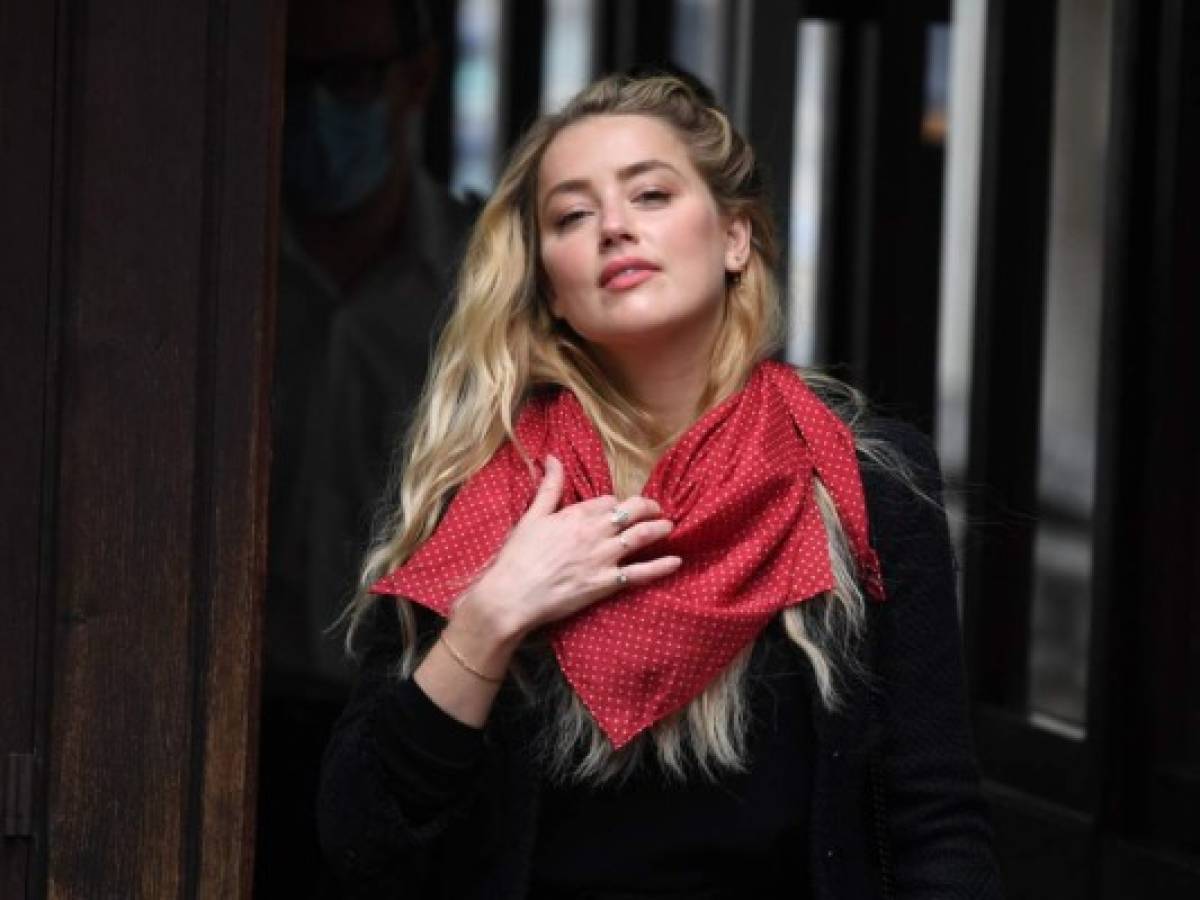 Amber Heard dice que 'no quería delatar' los abusos de Johnny Depp