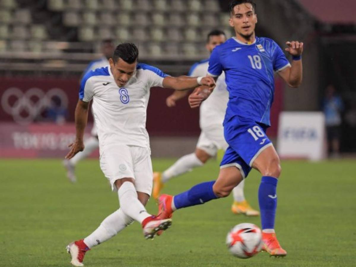 Honduras perdió 1-0 ante Rumania tras fatalidad de Casildo en la apertura de los Juegos de Tokio