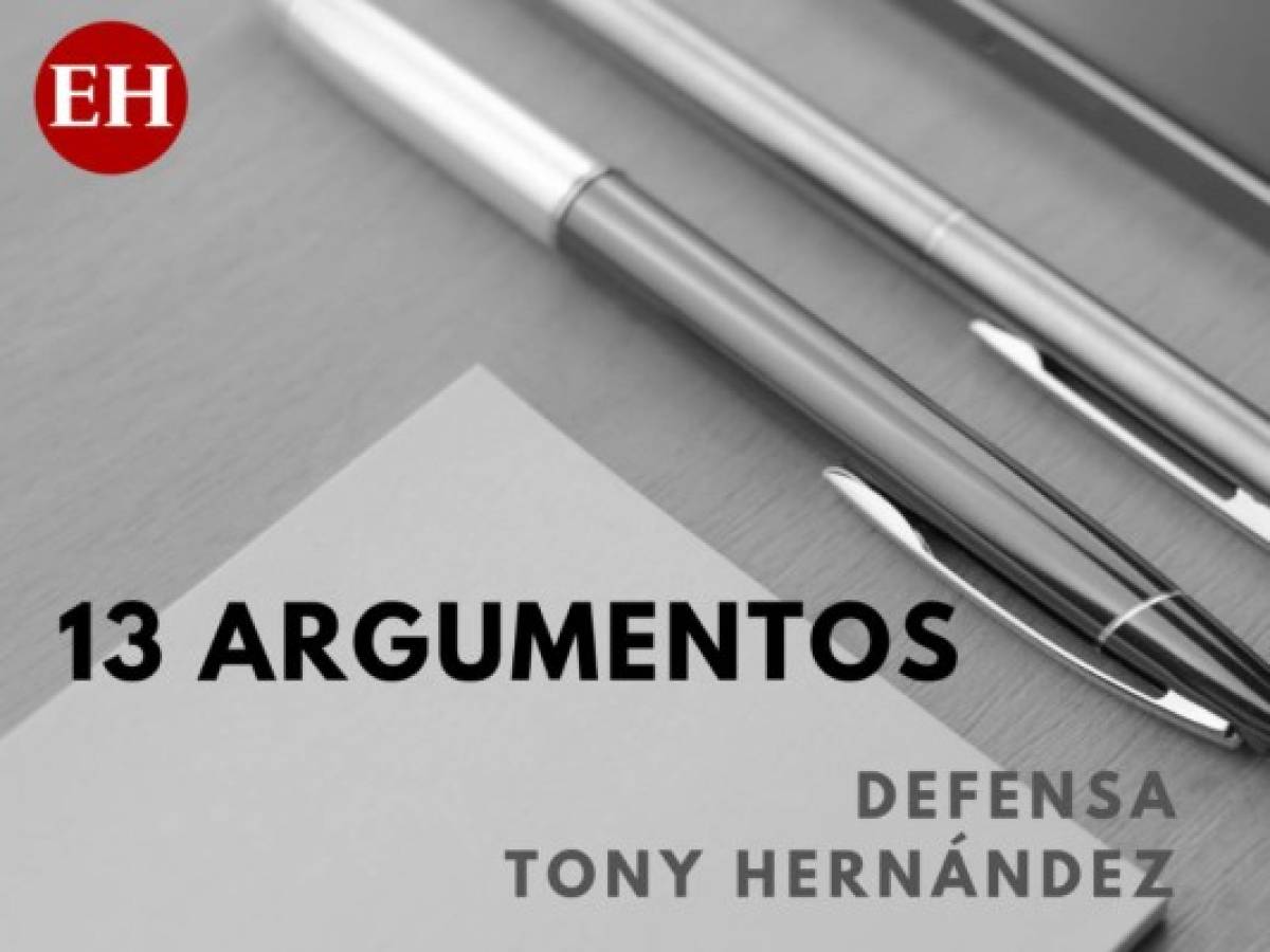 Los 13 argumentos puntuales con los que la defensa se juega el futuro de Tony Hernández