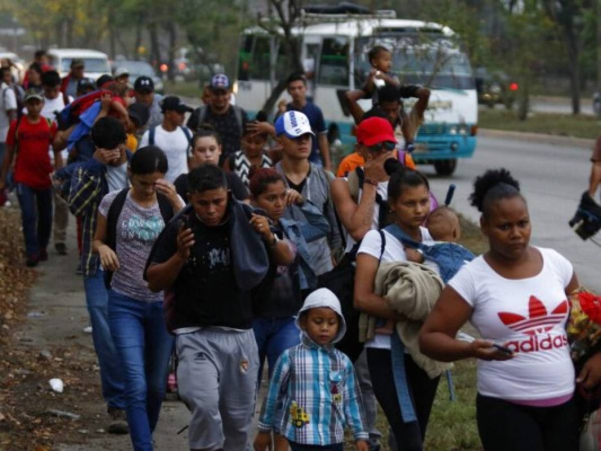 Penurias en San Pedro Sula, la ciudad donde nacen las caravanas migrantes