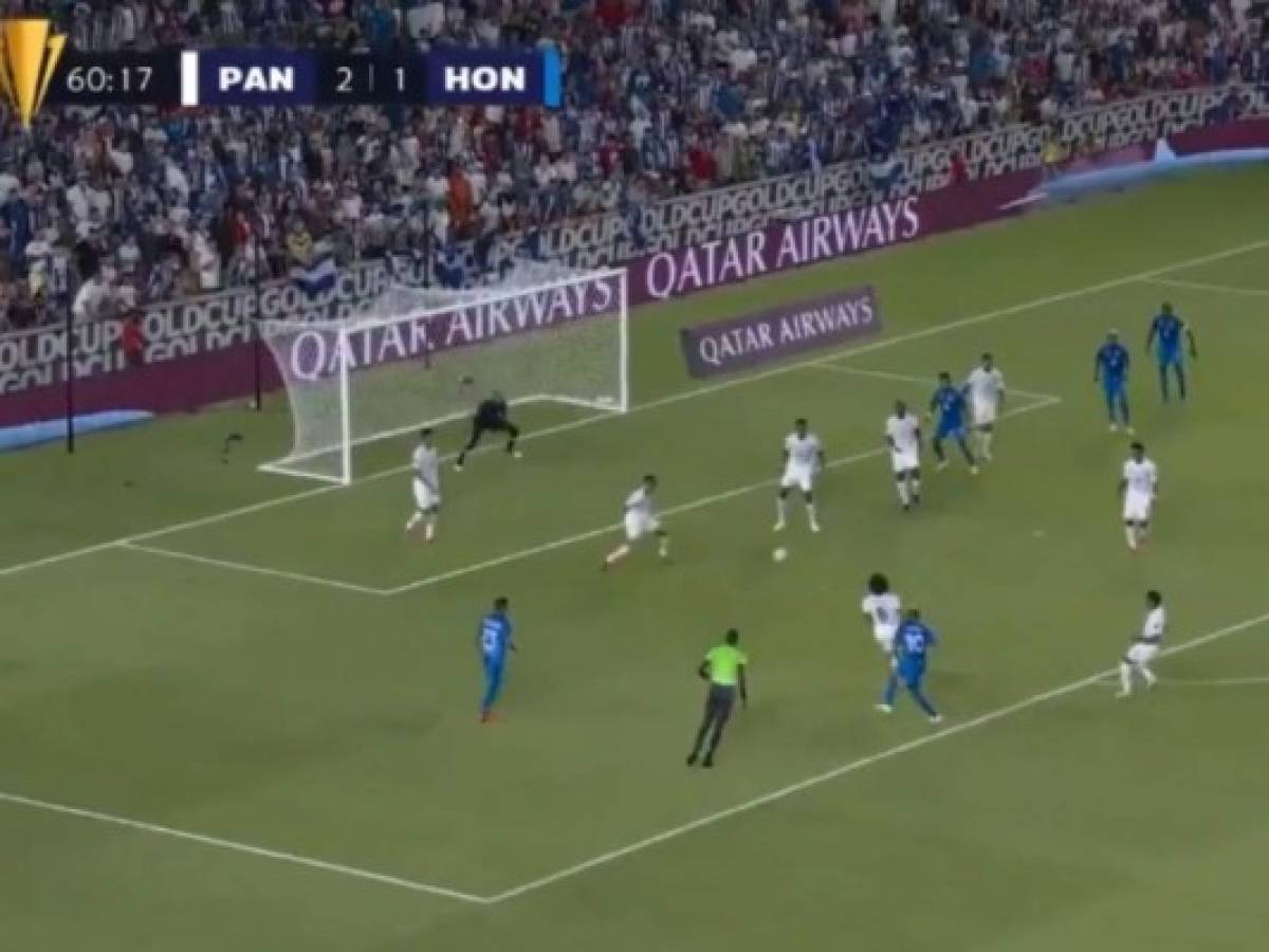 VIDEO: El tremendo gol de Alex López que puso el 2-2 de Honduras ante Panamá