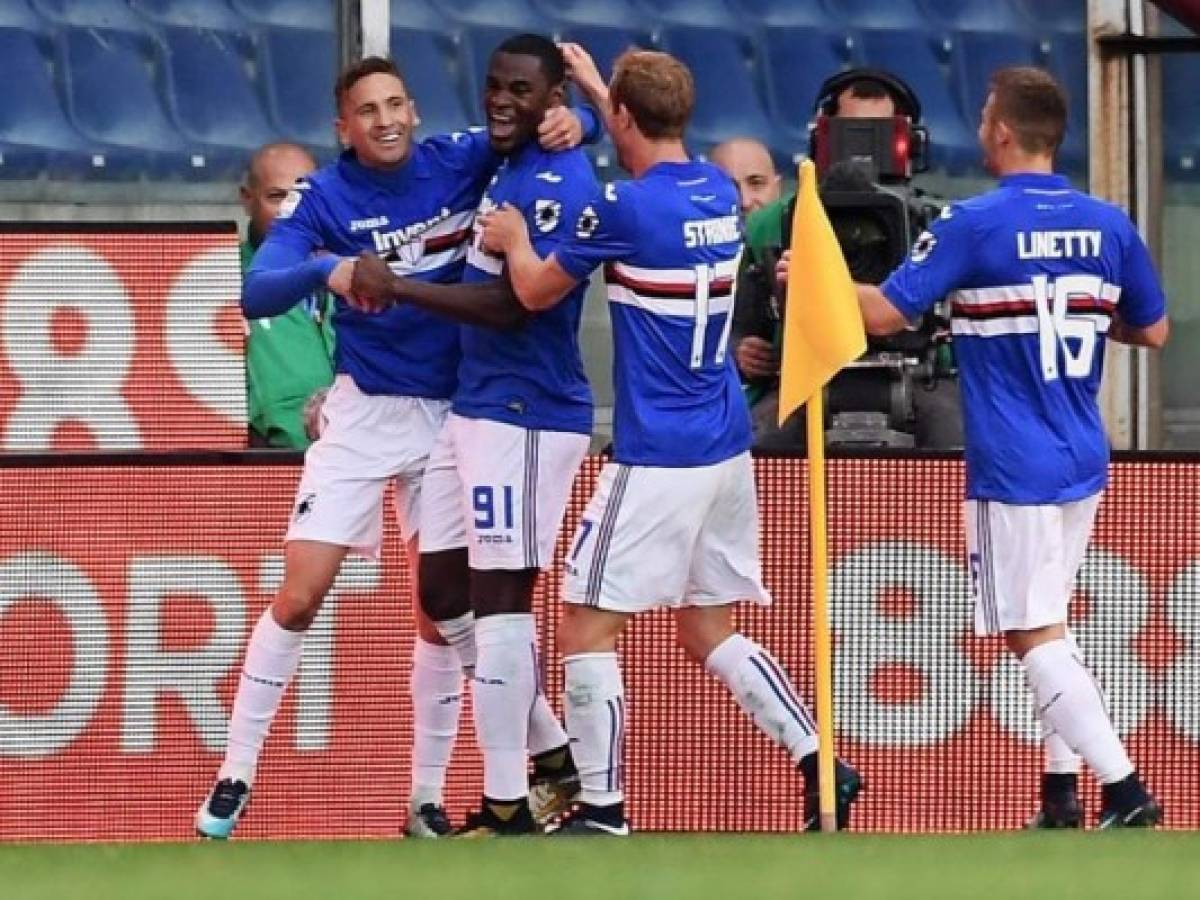 Cuatro jugadores de la Sampdoria dan positivo por coronavirus