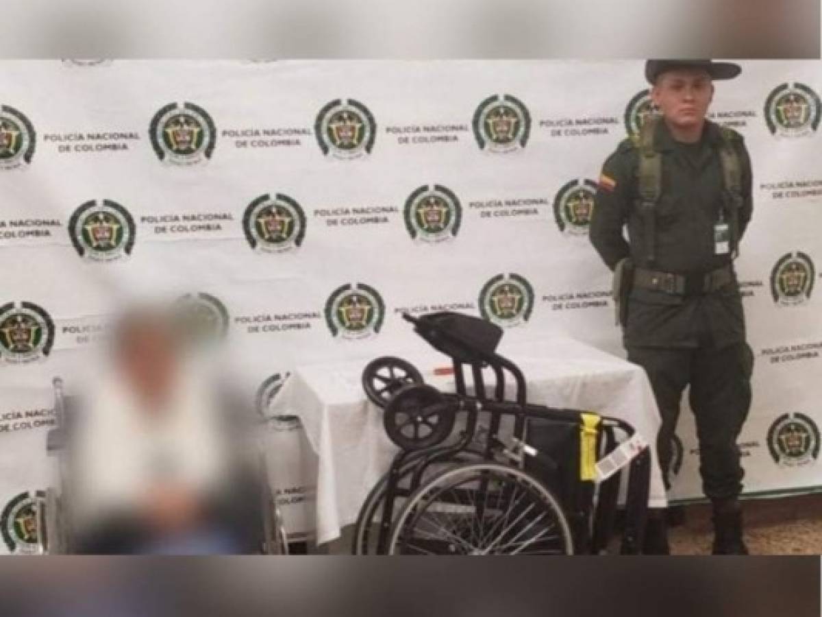 Abuela es detenida en aeropuerto por ocultar droga en su silla de ruedas
