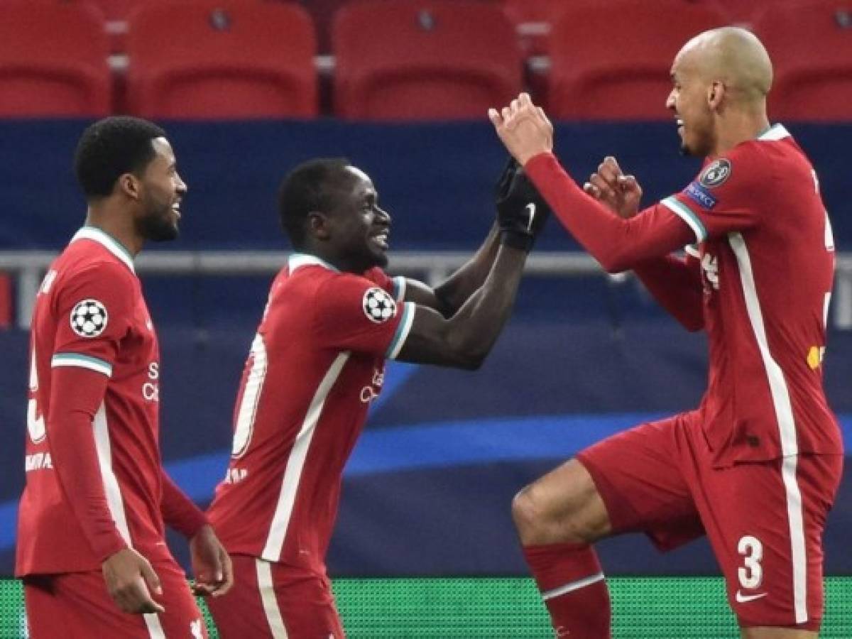 Liverpool vuelve a ganar 2-0 al Leipzig y se mete en cuartos de Champions