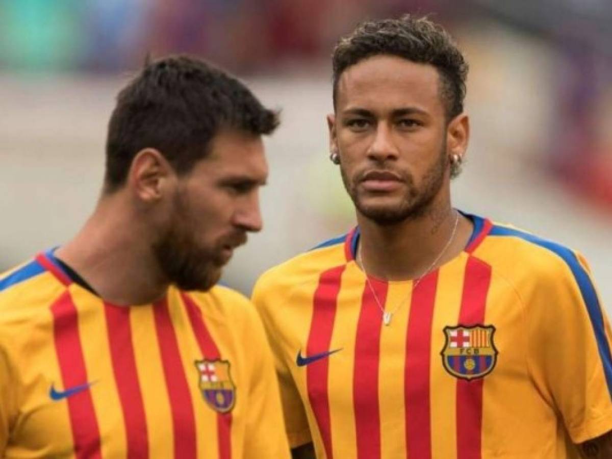 Neymar llamó a Messi para convencerlo de fichar por el PSG