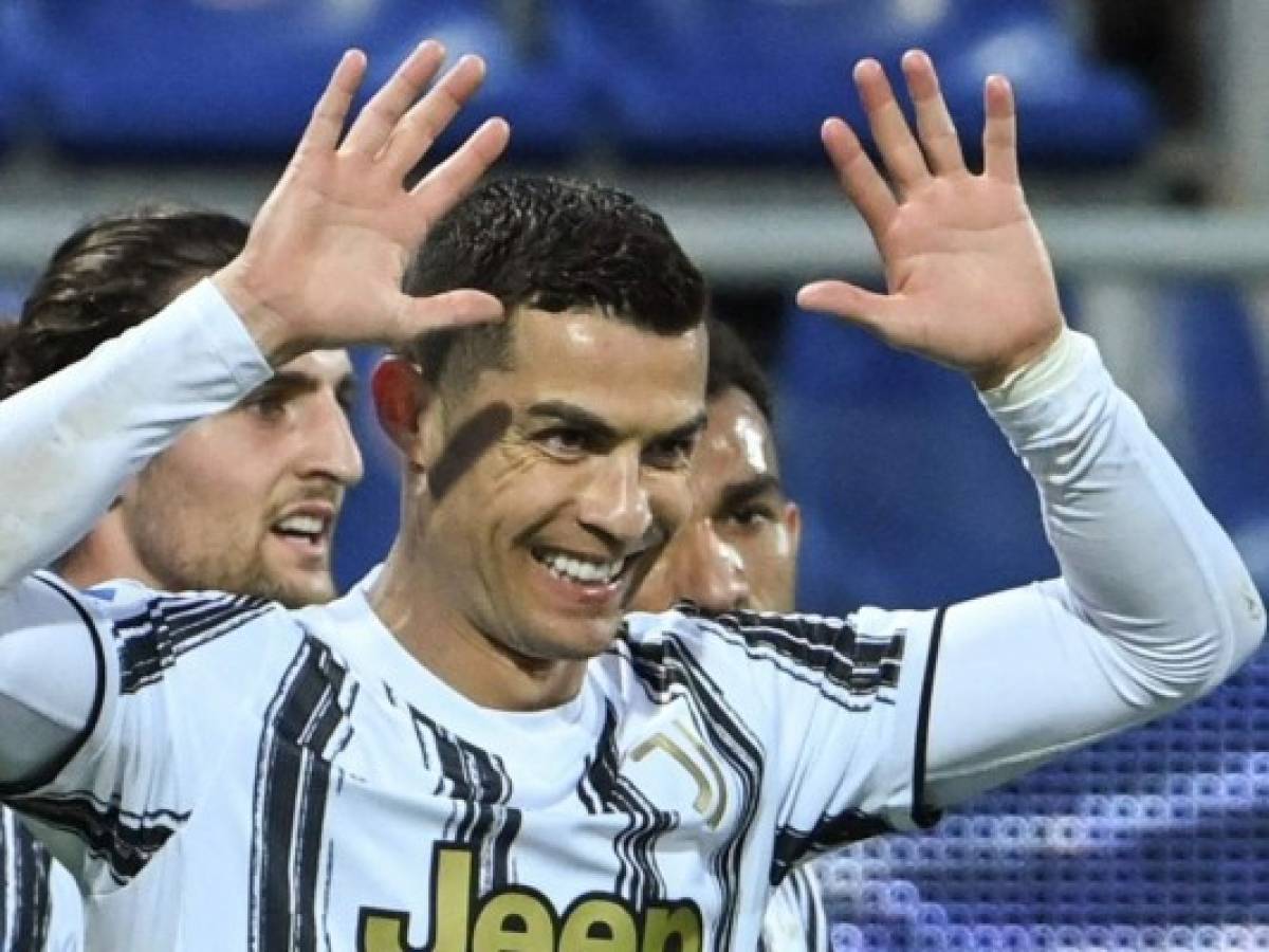 Cristiano Ronaldo en modo avión: hat-trick para darle el triunfo a la Juventus