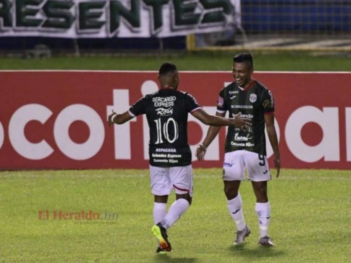 Marathón venció 2-1 al Diriangén por la Liga Concacaf