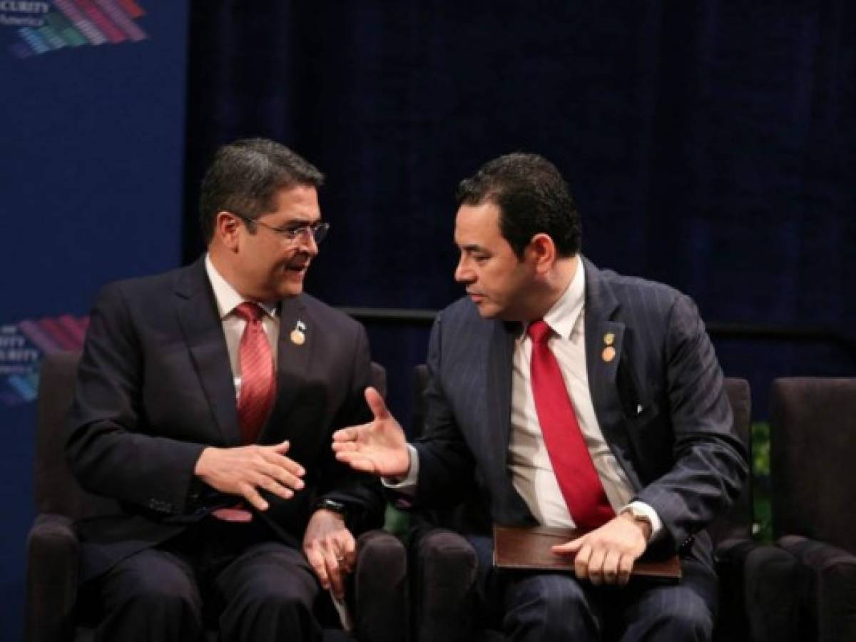 Juan Orlando Hernández resalta avances en seguridad y combate al narcotráfico en Cumbre para la Prosperidad