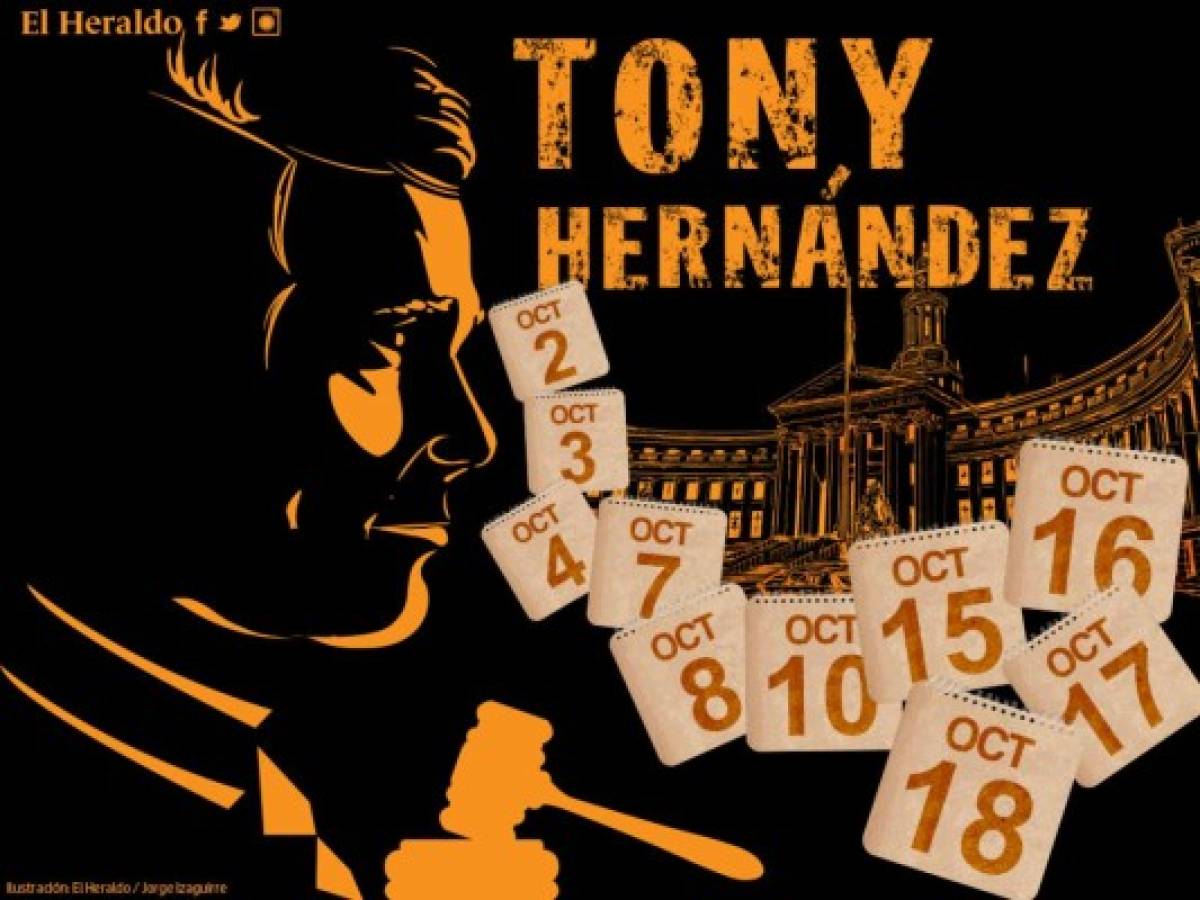 Cronología del juicio de Tony Hernández: desde la elección del jurado hasta declararlo culpable
