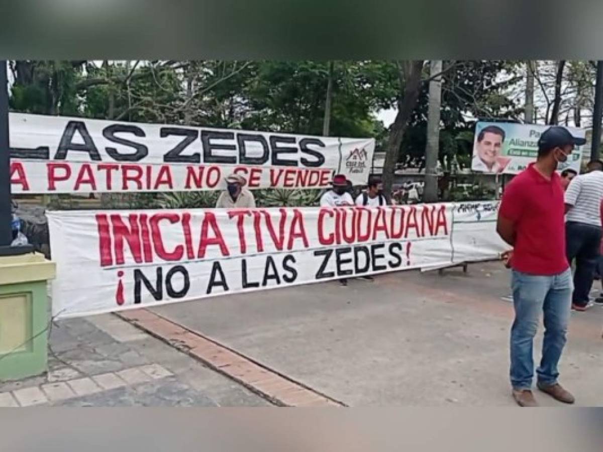 Pobladores de distintos municipios alzan su voz contra las ZEDE en Honduras