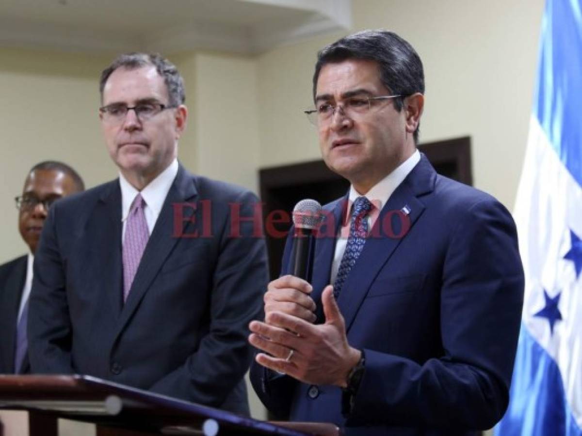 Estados Unidos respaldará lucha del gobierno hondureño contra la inseguridad y el crimen organizado