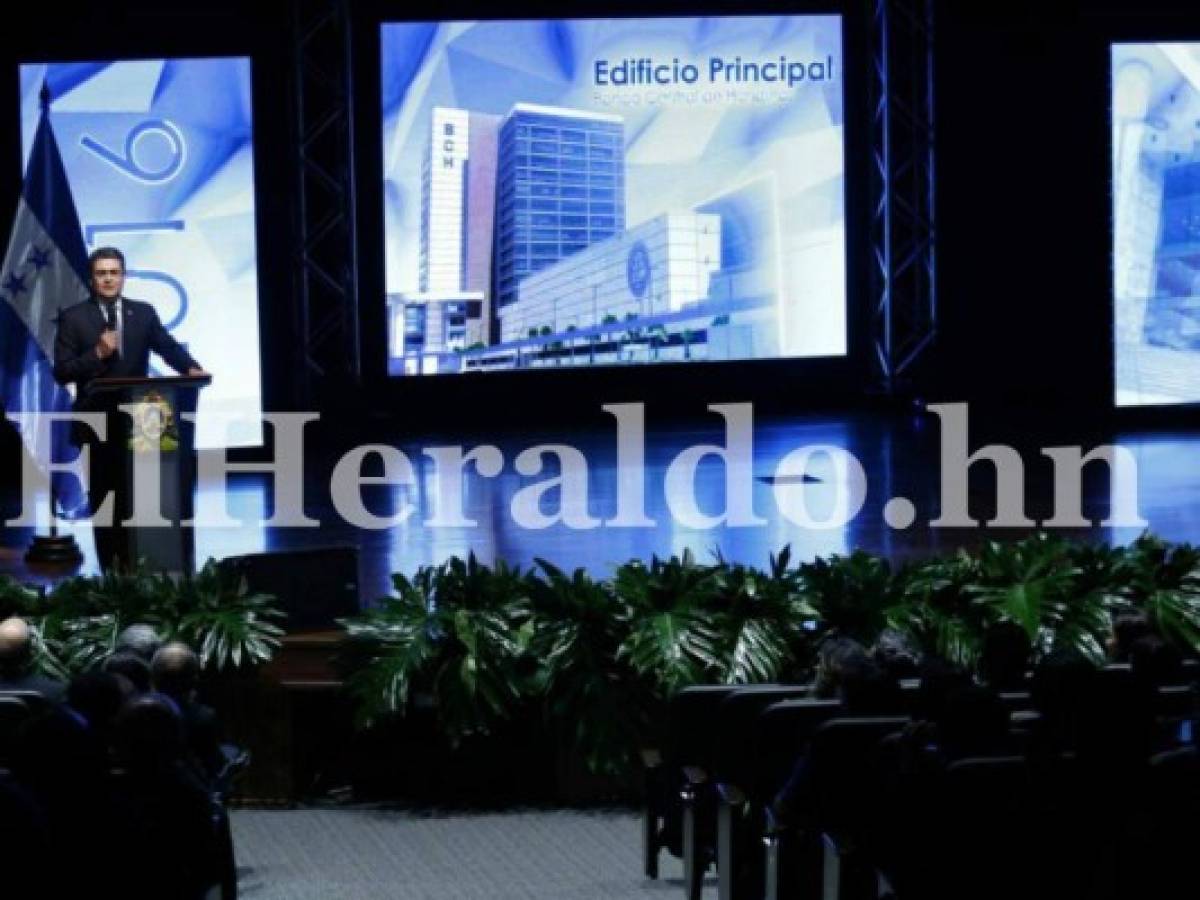 Inauguran nuevo y monumental edificio del Banco Central de Honduras