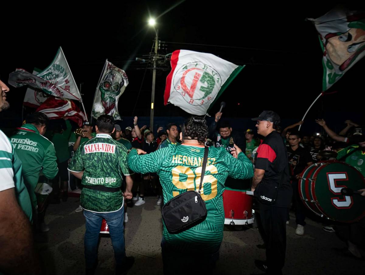 Marathón se arropa con su gente: Así fue el banderazo verdolaga previo a la final ante Olimpia