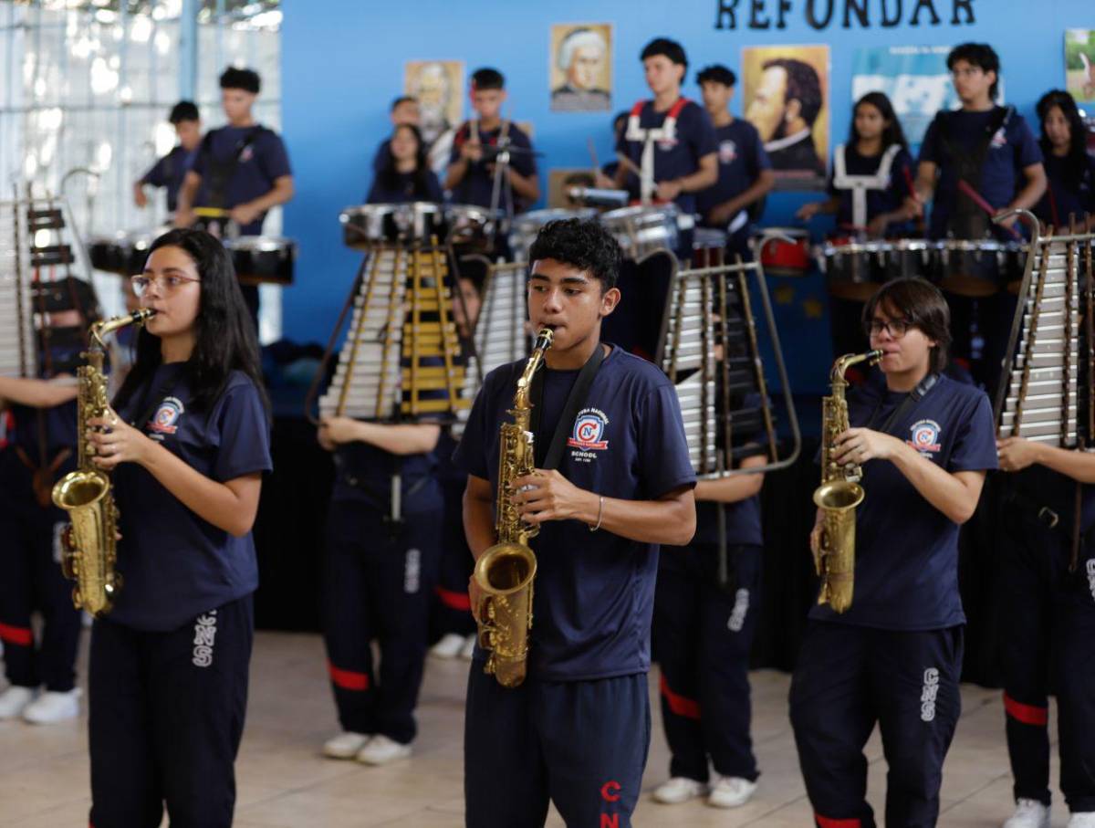 Banda marcial del Cultura Nacional se declara lista para poner sabor en los desfiles