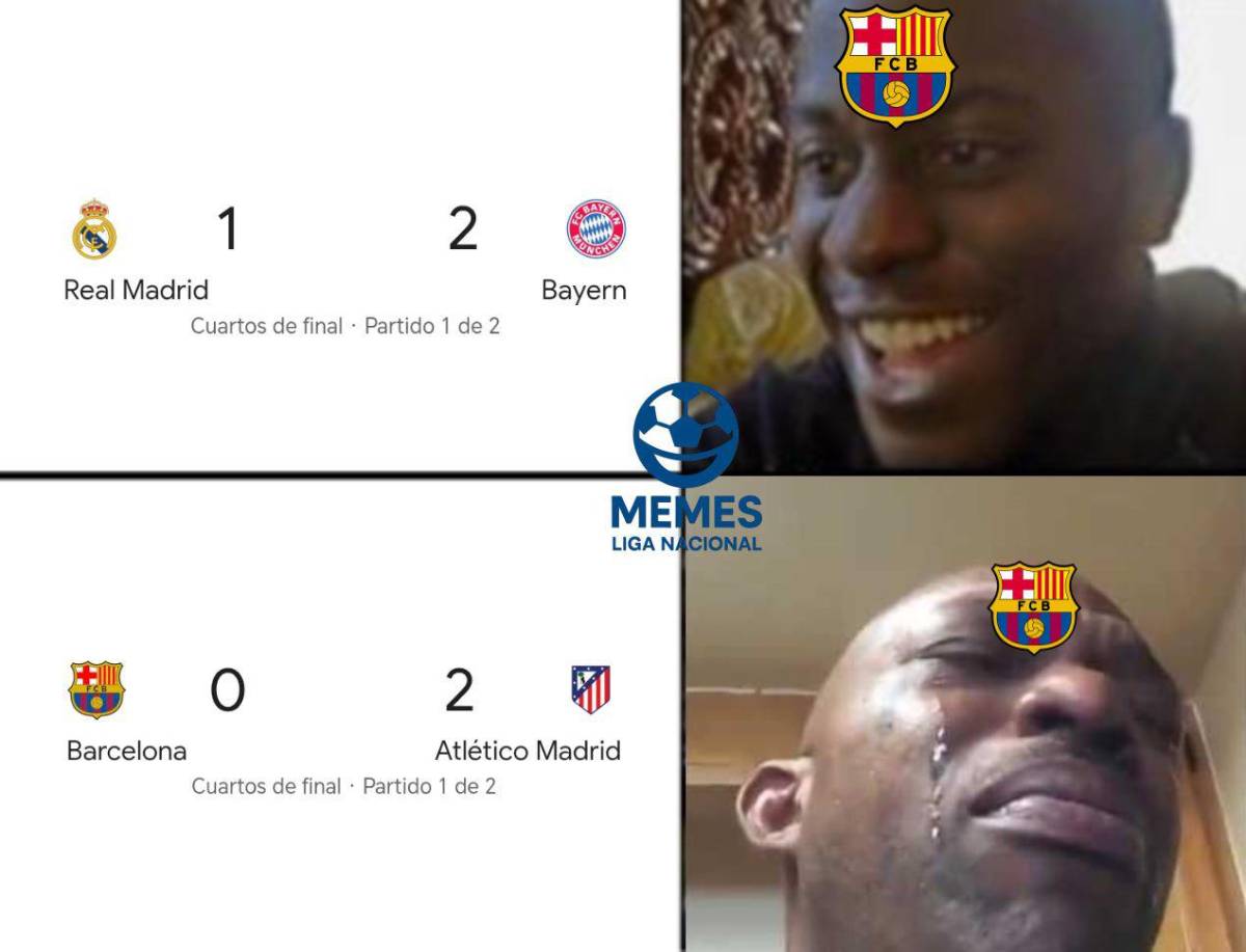 ¡Para reír! Atlético de Madrid le ganó al Barcelona y estos son los memes que dejó el partido