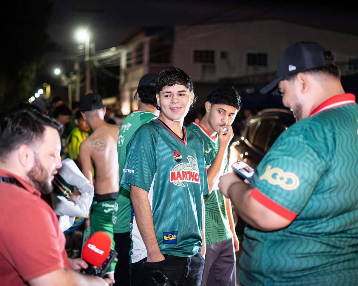 Marathón se arropa con su gente: Así fue el banderazo verdolaga previo a la final ante Olimpia