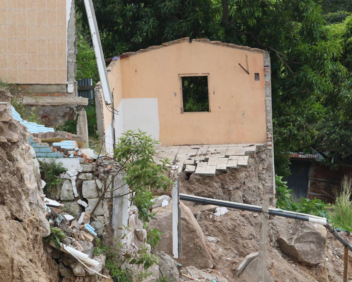 20 días después, así luce la vulnerable colonia Guillén azotada por las lluvias
