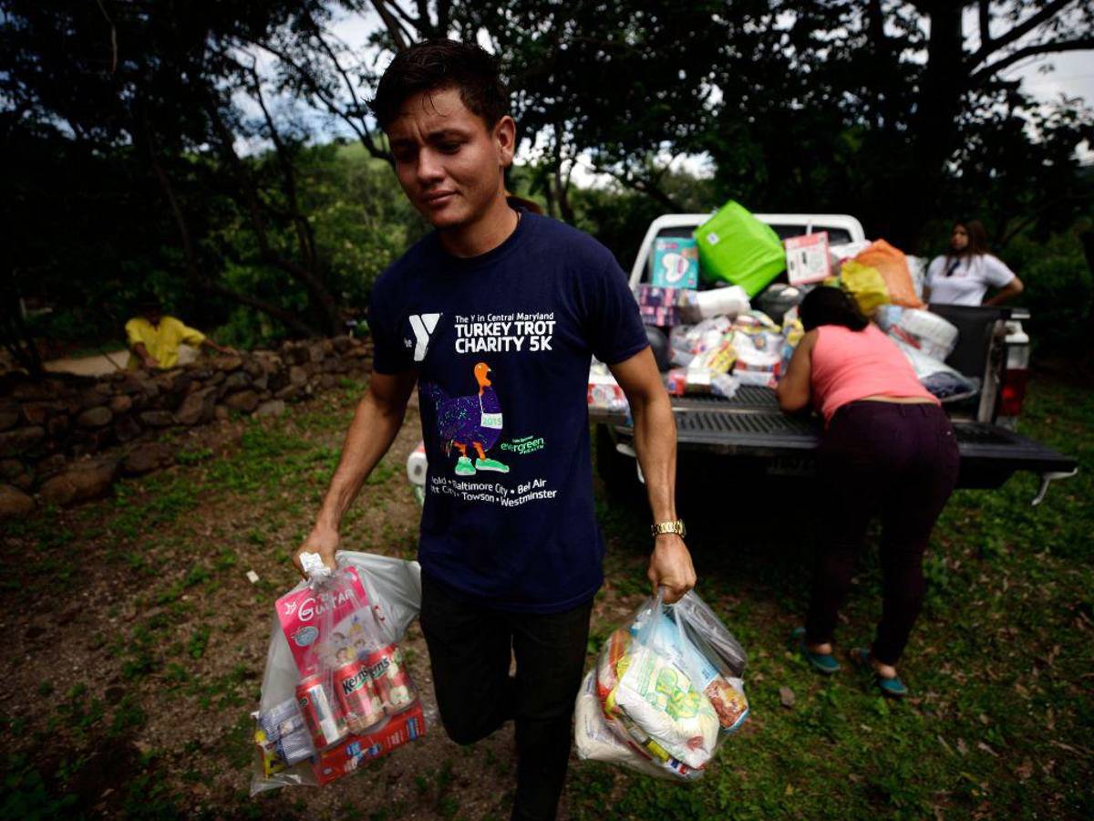 Aporte para unas 250 familias afectadas.