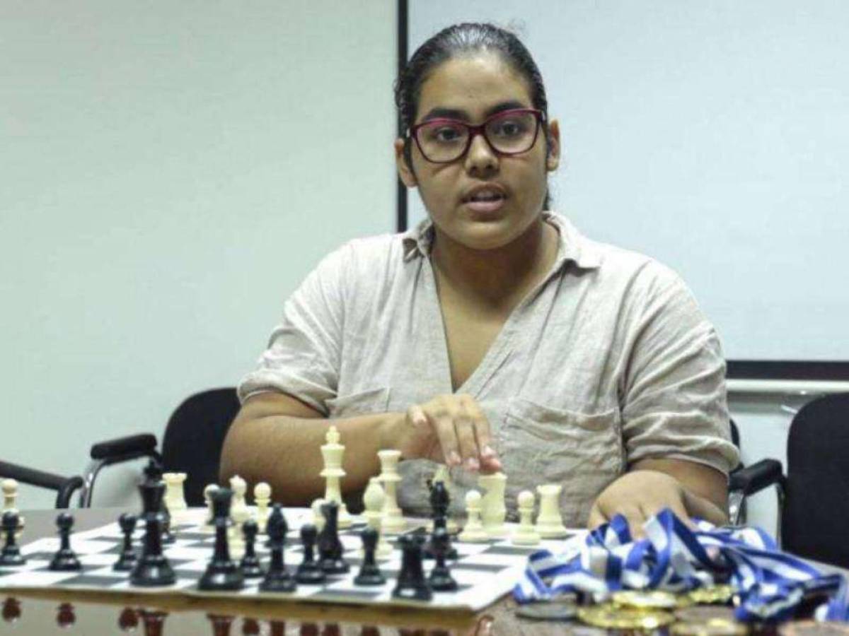 Valeria Viana, Campeona de Centroámerica y el Caribe en ajedrez.
