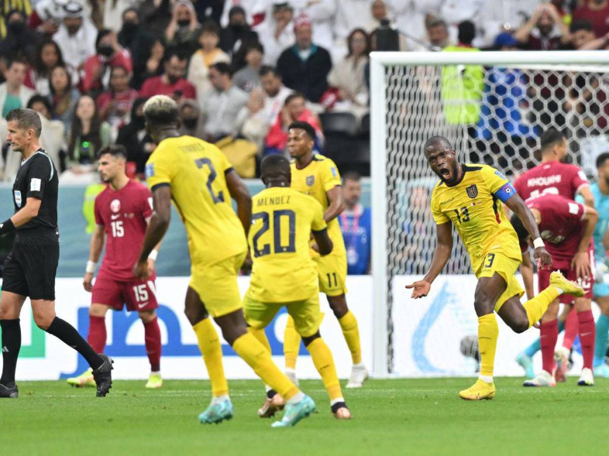 ¡Victoria sudamericana! Ecuador vence 2-0 a Qatar en el partido inaugural del Mundial