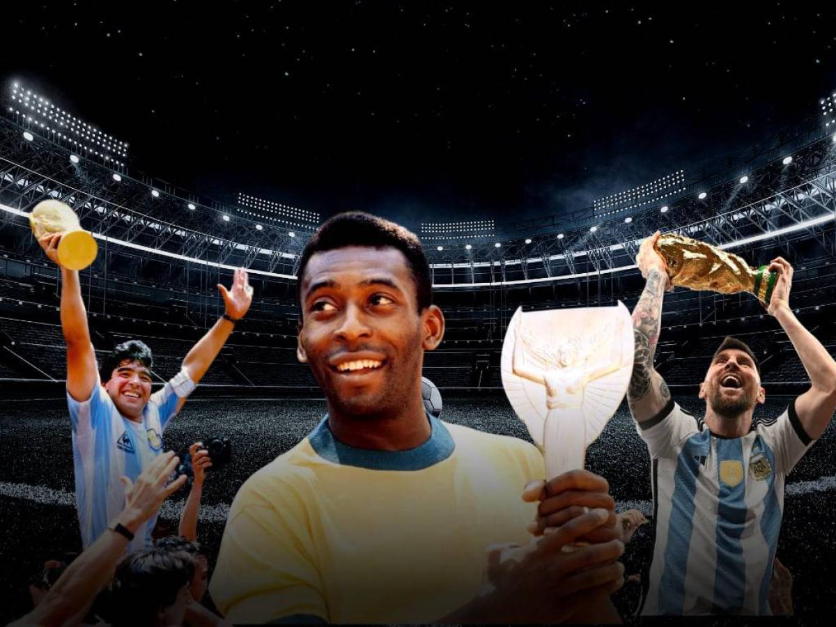 ¿Pelé es el mejor futbolista de la historia? ¿Por encima de Messi y Maradona?