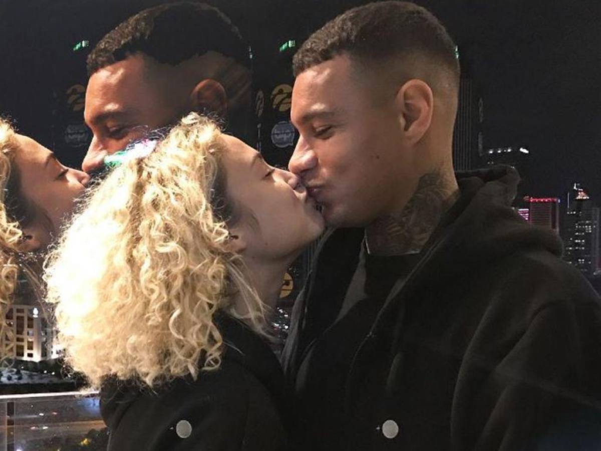 El peor momento de Van der Wiel, el ex de la supuesta novia de Kylian  Mbappé, Rose Bertram