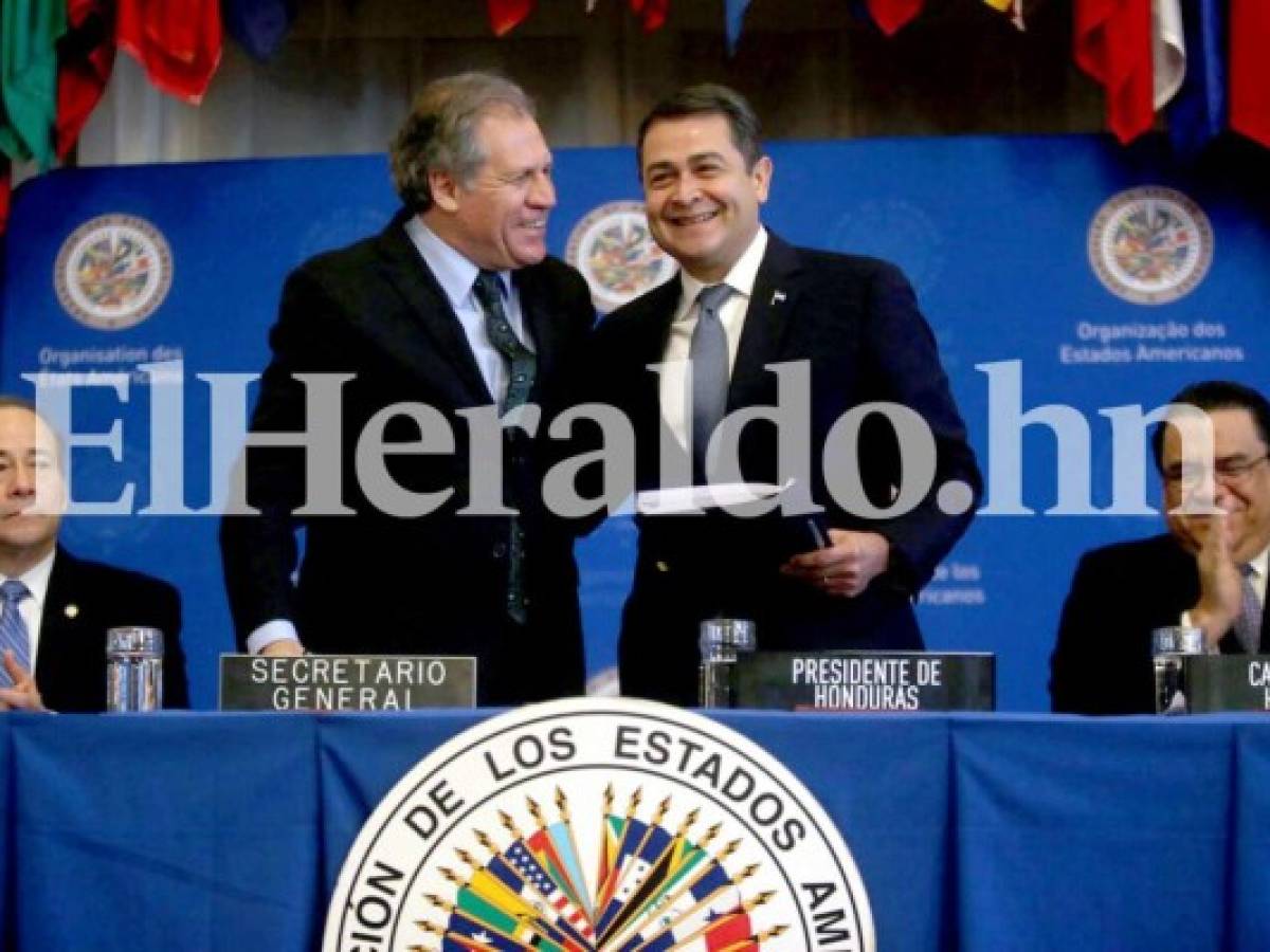 Honduras y OEA firmaron este martes la Maccih