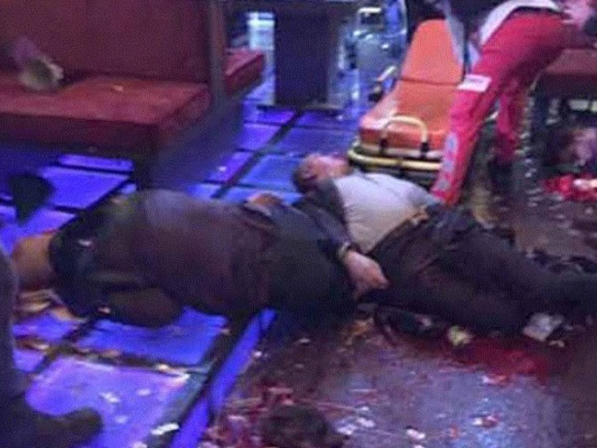 Las impactantes imágenes del interior de la discoteca de Estambul tras la masacre de Año Nuevo     