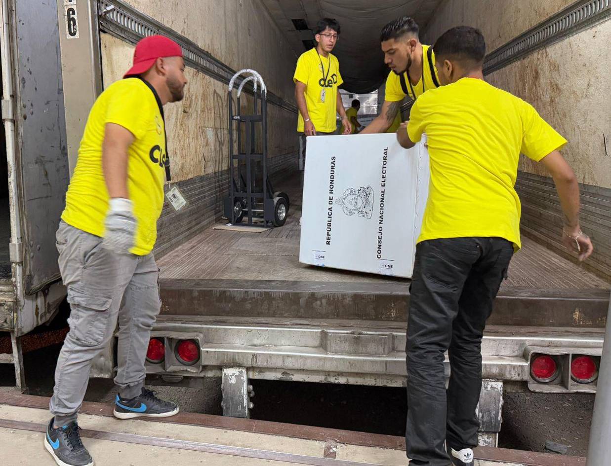 Material electoral sale para Atlántida, Colón, Yoro, Ocotepeque y Copán