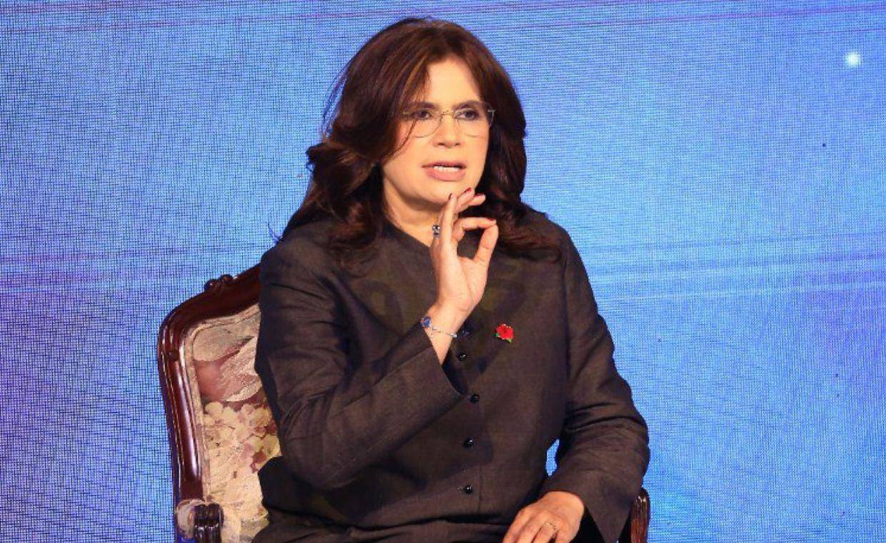 Rixi Moncada durante la Asamblea General del partido Libre, afirmó que jamás reconocerán los resultados electorales.