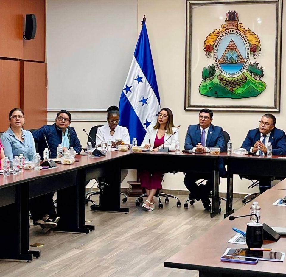 Las autoridades del Hospital Escuela se reunieron esta semana con los diputados que integran la Comisión de Salud en el Congreso Nacional.