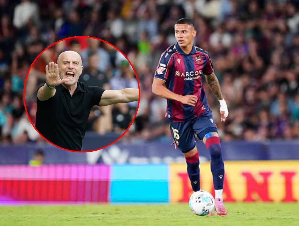 Kervin Arriaga recibe duro revés en España: Levante toma decisión final con su técnico