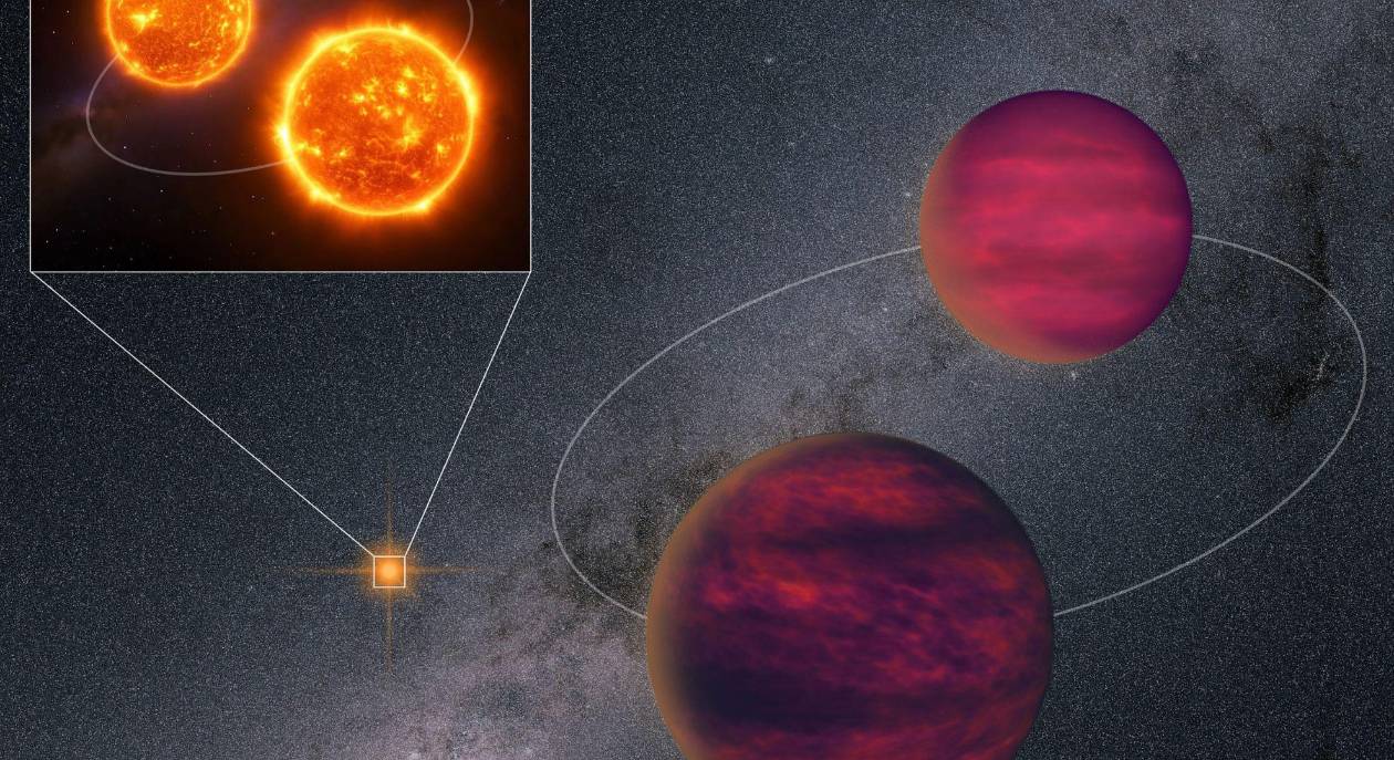 Hallan raro sistema cuádruple con dos enanas marrones en la galaxia