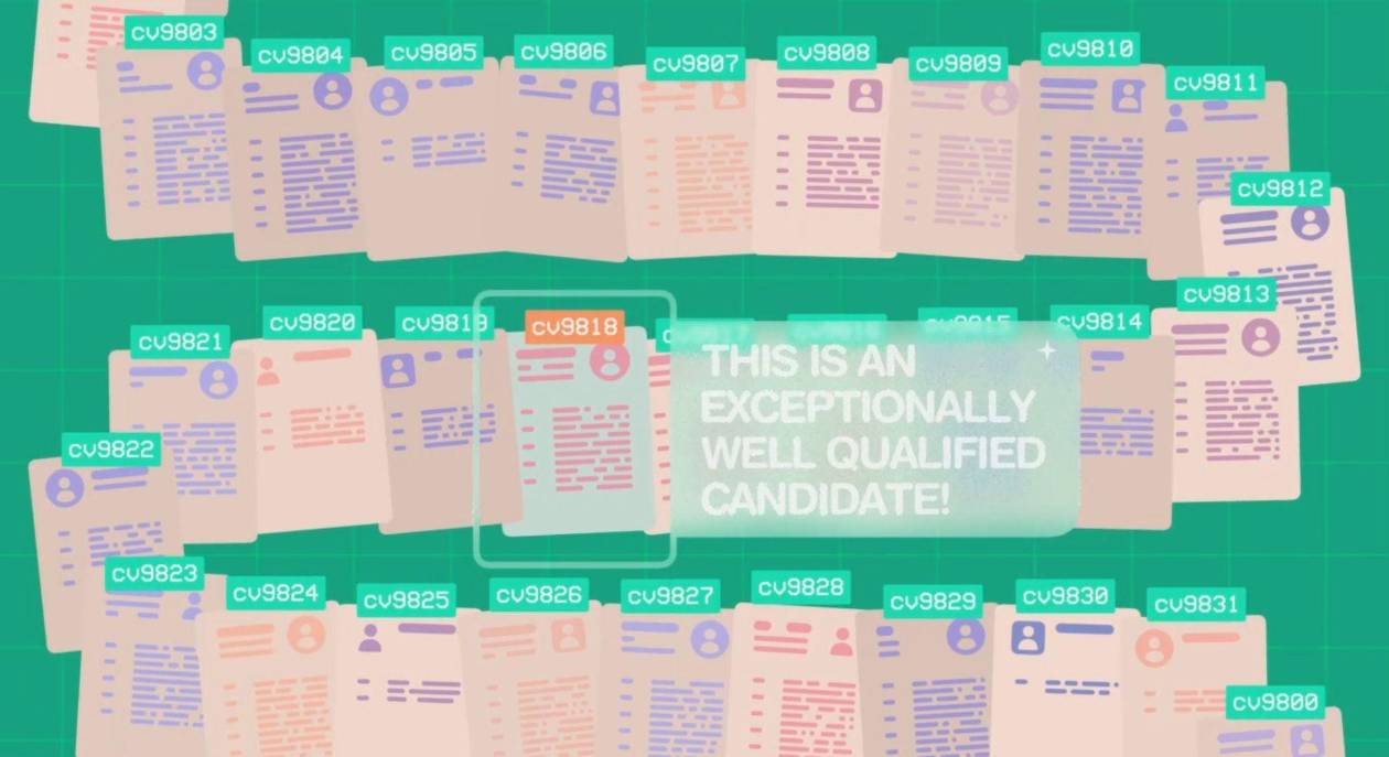 IA en contratación: currículums ocultan instrucciones para engañar a filtros