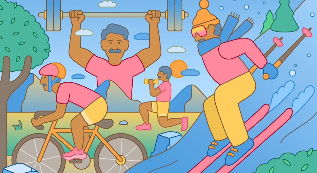 Sin rendirse después de los 40: clave en ejercicio, recuperación y nutrición”