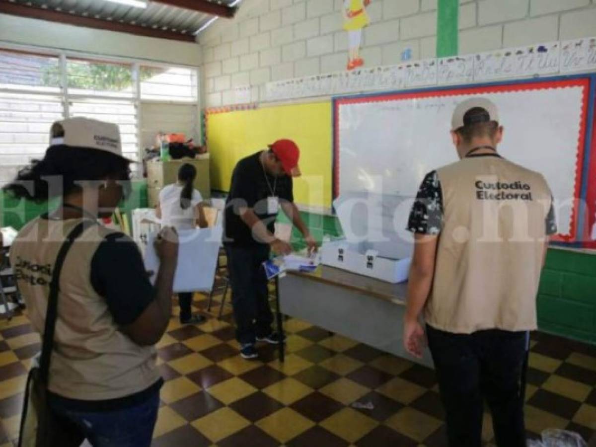 Los hondureños podrán asistir a las urnas con toda la tranquilidad, ya que los centros de votación estarán militarizados.