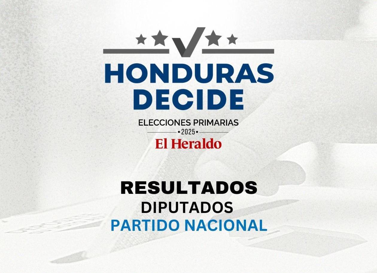 Resultados oficiales elecciones primarias 2025: diputados Partido Nacional