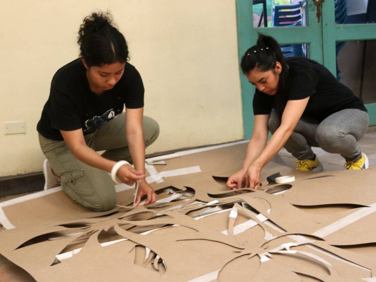 No se lo pierda: contemple las alfombras en el centro de la capital